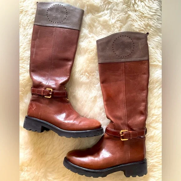 Tory Burch Tall Riding Boot 👢 - Picture 1 of 16